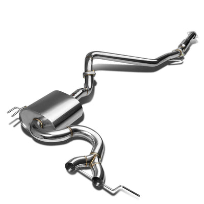 J2 - Cat Back Exhaust System - W/ Dual Muffler Tips - Stainless Steel - 12-14 Veloster J2 - 3