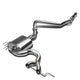 J2 - Cat Back Exhaust System - W/ Dual Muffler Tips - Stainless Steel - 12-14 Veloster J2 - 3