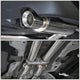 J2 - Cat Back Exhaust System - W/ 4 Dual Diagonal Muffler Tips - Stainless Steel - 14-15 Lexus IS250 / IS350 J2 - 7