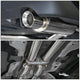 J2 - Cat Back Exhaust System - W/ 4 Dual Diagonal Muffler Tips - Stainless Steel - 14-15 Lexus IS250 / IS350 J2 - 7