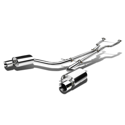 J2 - Cat Back Exhaust System - W/ 4 Dual Diagonal Muffler Tips - Stainless Steel - 14-15 Lexus IS250 / IS350 J2 - 3