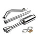 J2 - Cat Back Exhaust System - W/ Dual Diagonal Muffler Tips - Stainless Steel - 93-99 VW Jetta 1.8 / 2.0 / 2.8 VR6 J2 - 3