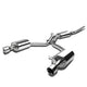 J2 - Cat Back Exhaust System - W/ 4 Dual Muffler Tips - Stainless Steel - 03-08 Audi A4 1.8T / 2.0T J2 - 3