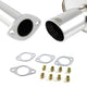 J2 - Cat Back Exhaust System - W/ 4 Muffler Tip - Stainless Steel - 12-14 Camry V6 J2 - 2