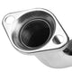 J2 - Axle Back Exhaust System - 3 Roll Muffler Tip - 2 OD Inlet - Stainless Steel - 07-13 Corolla - 3