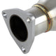 J2 - Cat Back Exhaust System - W/ 4 Rolled Muffler Tip - Stainless Steel - 07-11 CRV K24Z J2 - 3