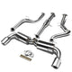 J2 - Cat Back Exhaust System - W/ 4.5 Dual Muffler Tips - Stainless Steel - 04-09 Mazda3 5Dr 2.3L J2 - 1