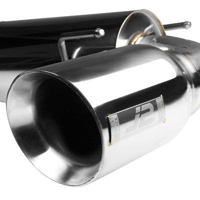 J2 - Cat Back Exhaust System - W/ 4.5 Dual Muffler Tips - Stainless Steel - 04-09 Mazda3 5Dr 2.3L J2 - 2