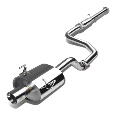 J2 - Cat Back Exhaust System - W/ 3.5 Muffler Tip - Stainless Steel - Civic EG6 3Dr J2 - 3