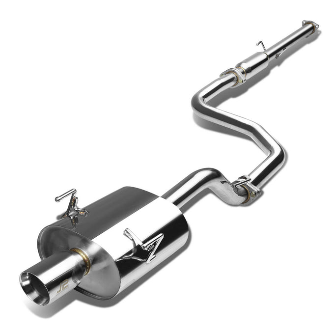 J2 - Cat Back Exhaust System - W/ 3.5 Muffler Tip - Stainless Steel - Civic EG6 3Dr J2 - 3
