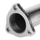 J2 - Cat Back Exhaust System - W/ 3.5 Muffler Tip - Stainless Steel - Civic EG6 3Dr J2 - 4