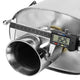 J2 - Cat Back Exhaust System - W/ 3.5 Diagonal Muffler Tip - Stainless Steel - 97-01 Honda Prelude H22A4 BB6 J2 - 4