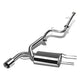 J2 - Cat Back Exhaust System - W/ 4.25 Muffler Tip - Stainless Steel - Mazda 3 BM 5Dr HB J2 - 3