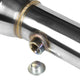 J2 - Cat Back Exhaust System - W/ 3.5 Rolled Muffler Tip - Stainless Steel - 93-97 Toyota Corolla E100 4A / 7A-Fe J2 - 5