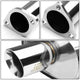 J2 - Cat Back Exhaust System - W/ 3.5 Diagonal Muffler Tip - Stainless Steel - 94-01 GSR / Type-R DB DC J2 - 2