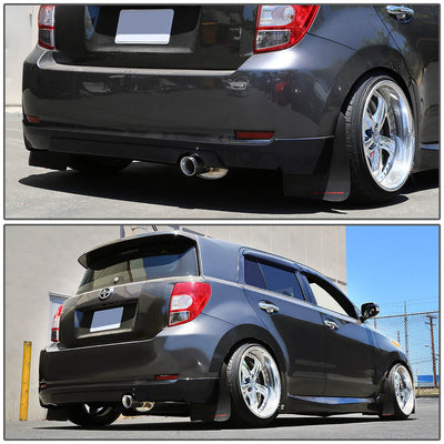 J2 - Cat Back Exhaust System - W/ 3 Diagonal Muffler Tip - Stainless Steel - 08-14 Scion XD XP 110 J2 - 7