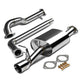 J2 - Cat Back Exhaust System - W/ 3.5 Diagonal Muffler Tip - Stainless Steel - 06-10 VW New Beetle 2.5 L5 J2 - 1