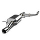 J2 - Cat Back Exhaust System - W/ 3.5 Diagonal Muffler Tip - Stainless Steel - 06-10 VW New Beetle 2.5 L5 J2 - 3