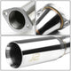 J2 - Cat Back Exhaust System - W/ 3 Diagonal Muffler Tip - Stainless Steel - 12-17 Nissan Versa Sedan - 2