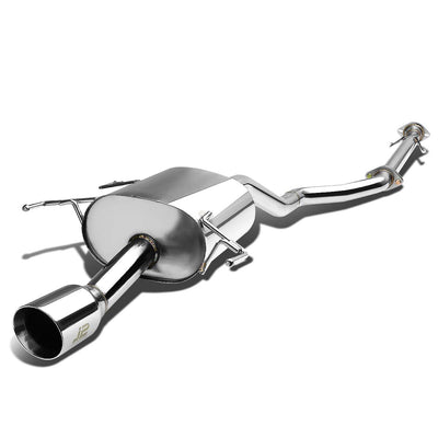 J2 - Cat Back Exhaust System - W/ 3.5 Diagonal Muffler Tip - Stainless Steel - 09-14 Cube Z12 Mr18 J2 - 3
