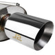J2 - Cat Back Exhaust System - W/ 4 Rolled Muffler Tip - Stainless Steel - 01-05 Lexus IS300 - 2