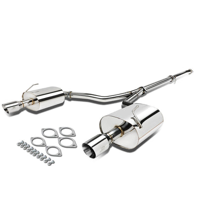 J2 - Cat Back Exhaust System - W/ 3.5 Dual Muffler Tips - Stainless Steel - 09-15 Nissan Maxima 3.5L V6 - 1
