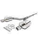 J2 - Cat Back Exhaust System - W/ 3.5 Dual Muffler Tips - Stainless Steel - 09-15 Nissan Maxima 3.5L V6 - 1