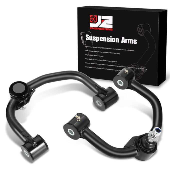 04-22 Ford F150 Lincoln Mark Lt 2-4 in. Lifted Front Upper Control Arms (Black)