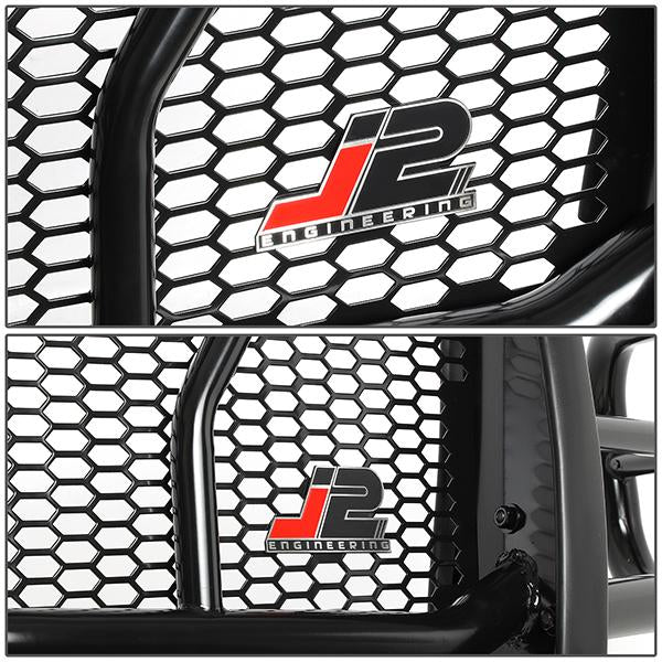 07-13 Chevy Silverado 1500 Front Bumper Grille Brush Guard - Moneycomb Mesh - J2-GG-002 - 3