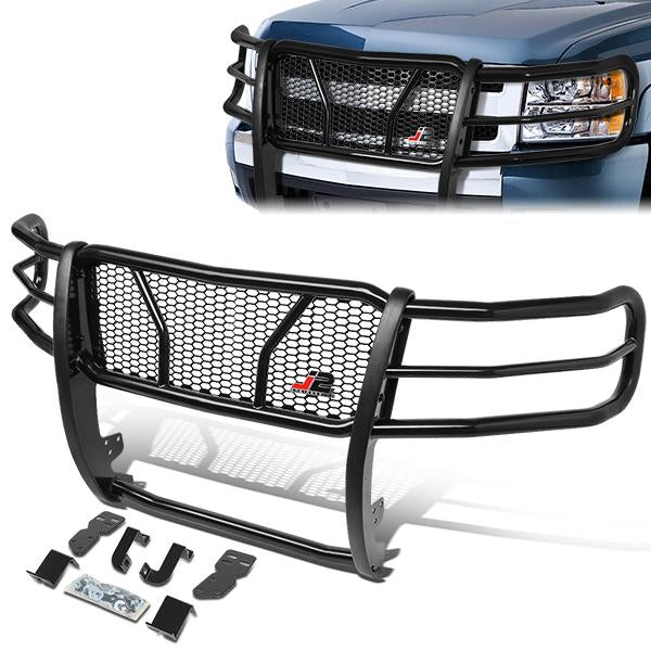 07-13 Chevy Silverado 1500 Front Bumper Grille Brush Guard - Moneycomb Mesh - J2-GG-002 - 1