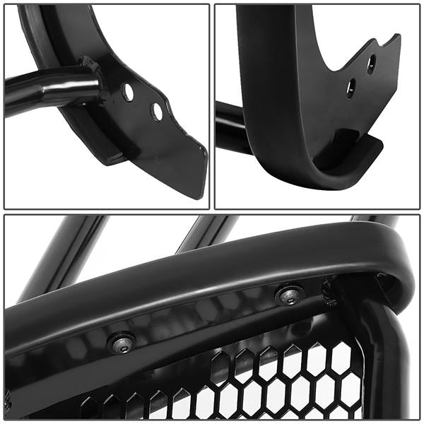 04-14 Chevy Colorado Front Bumper Grille Brush Guard - Moneycomb Mesh - J2-GG-006 - 5