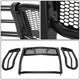 07-13 GMC Sierra 1500 Front Bumper Grille Brush Guard - Moneycomb Mesh - J2-GG-009 - 6