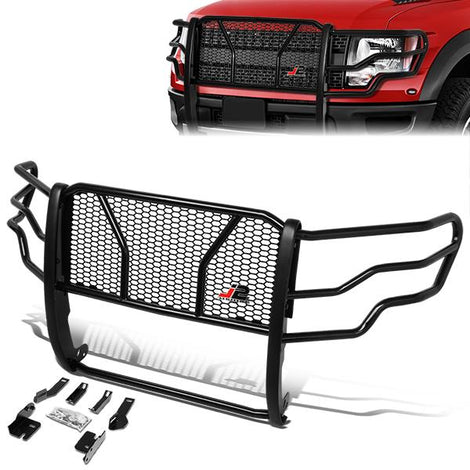 09-14 Ford F-150 Front Bumper Grille Brush Guard - Moneycomb Mesh - J2-GG-011 - 1
