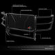 11-16 Ford F-250SD F-350SD F-450SD F-550SD Front Bumper Grille Brush Guard - Moneycomb Mesh - J2-GG-012 - 2
