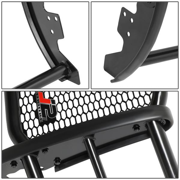 11-16 Ford F-250SD F-350SD F-450SD F-550SD Front Bumper Grille Brush Guard - Moneycomb Mesh - J2-GG-012 - 5