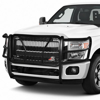 11-16 Ford F-250SD F-350SD F-450SD F-550SD Front Bumper Grille Brush Guard - Moneycomb Mesh - J2-GG-012 - 7