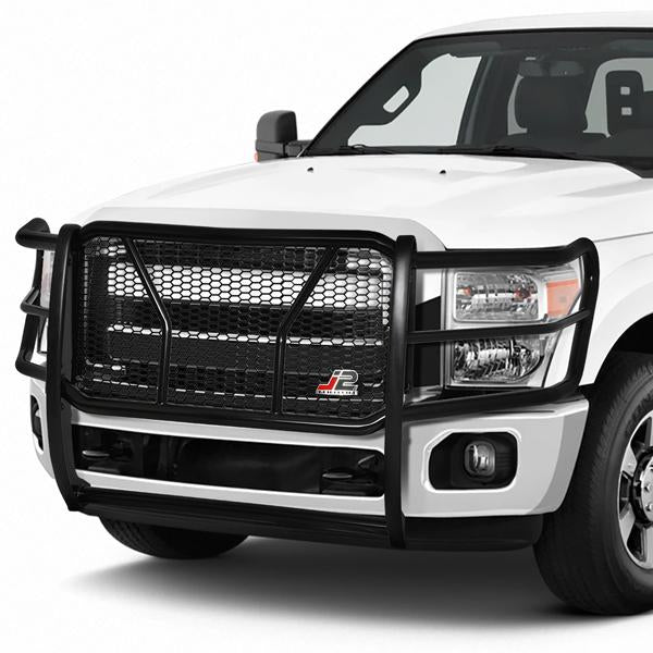 11-16 Ford F-250SD F-350SD F-450SD F-550SD Front Bumper Grille Brush Guard - Moneycomb Mesh - J2-GG-012 - 7