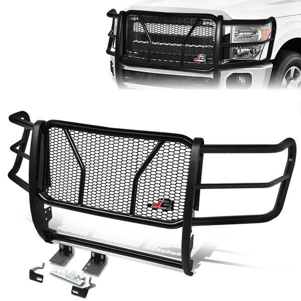 11-16 Ford F-250SD F-350SD F-450SD F-550SD Front Bumper Grille Brush Guard - Moneycomb Mesh - J2-GG-012 - 1