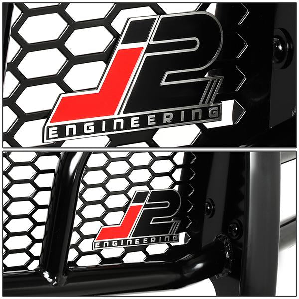 07-14 Toyota FJ Cruiser Front Bumper Grille Brush Guard - Moneycomb Mesh - J2-GG-015 - 3