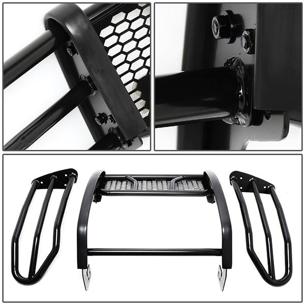 07-14 Toyota FJ Cruiser Front Bumper Grille Brush Guard - Moneycomb Mesh - J2-GG-015 - 6