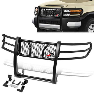 07-14 Toyota FJ Cruiser Front Bumper Grille Brush Guard - Moneycomb Mesh - J2-GG-015 - 1
