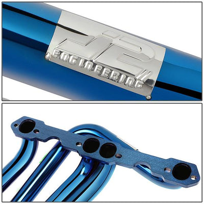 93-97 Camaro Firebird 5.7L V8 Exhaust Headers - Stainless Steel - Pair - J2-HD-BLUE-016 - 3