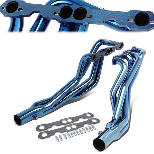 93-97 Camaro Firebird 5.7L V8 Exhaust Headers - Stainless Steel - Pair - J2-HD-BLUE-016 - 1