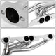 D-Motoring - 88-99 Chevy Gmc C K Exhaust Header - Shorty - Pair - Stainless Steel - 3