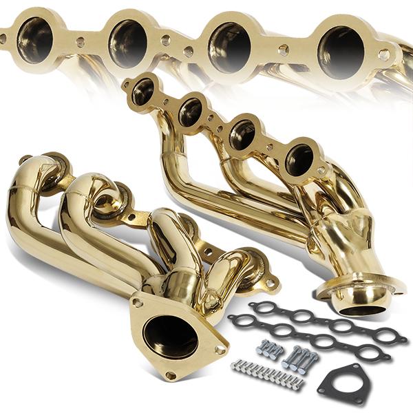 D-Motoring - 00-16 Chevy Silverado Tahoe GMC Sierra YukonExhaust Headers - Stainless Steel - Pair - 1