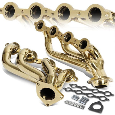 D-Motoring - 00-16 Chevy Silverado Tahoe GMC Sierra YukonExhaust Headers - Stainless Steel - Pair - 1
