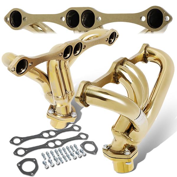 23-49 Street Rod SBC Exhaust Headers - J2 - Stainless Steel - Pair - 1