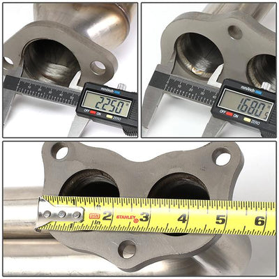 D-Motoring - 98-05 Subaru Impreza 2.5 Non TurboExhaust Header - Stainless Steel - 1PC - 6