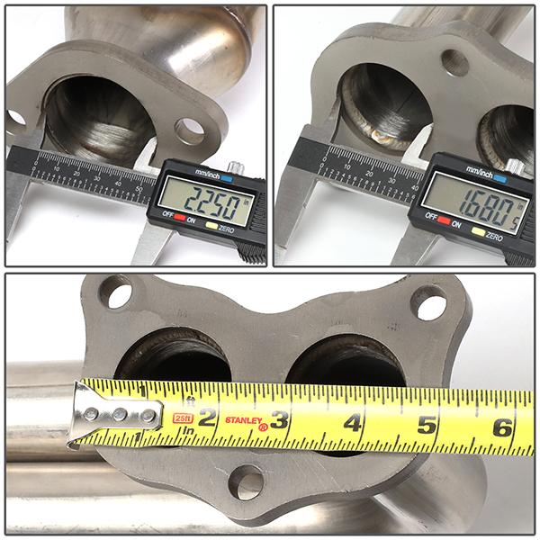 D-Motoring - 98-05 Subaru Impreza 2.5 Non TurboExhaust Header - Stainless Steel - 1PC - 6