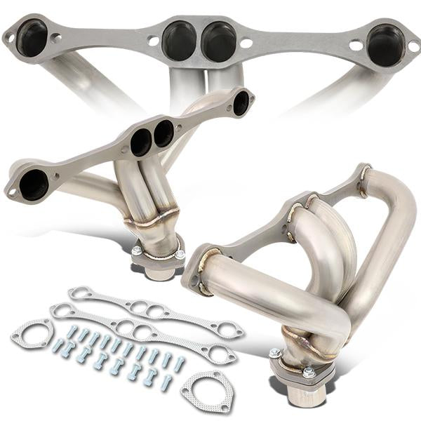 23-49 Street Rod w/Chevy SBC Angle Plug Heads Exhaust Header